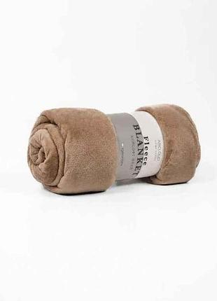 Плед 150*200 велсофт blanket brown тм arcloud