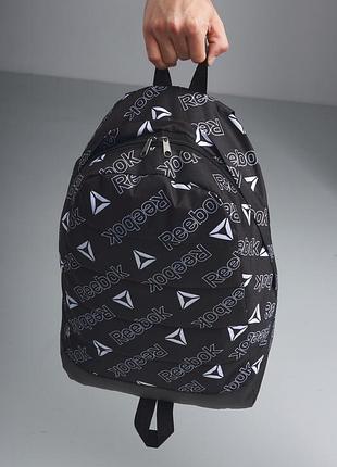 Рюкзак чорний спортивний reebok сумка портфель