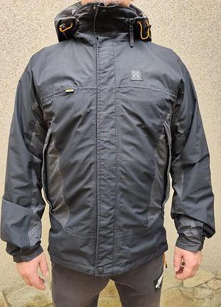 Чоловіча куртка haglofs gore-tex чорна