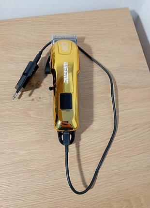 Профессиональная машинка для стрижки weeme 809 gold (без насадок)