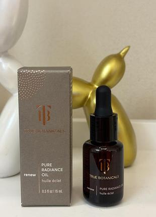 True botanicals pure radiance oil олія проти зморшок