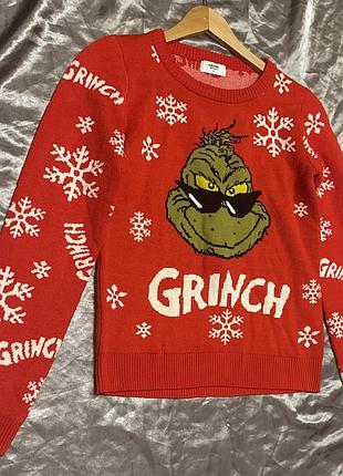 Кофта светр різдвяний грінч grinch