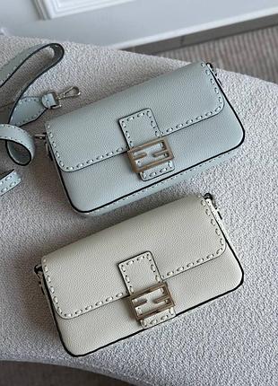 Сумка fendi baguette cuoio romano 27×15×6 cm