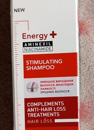 Шампунь vichy dercos energy+ stimulating shampoo 200 мл