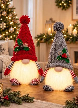 🎄 різдвяні гноми, що світяться ( ціна за одного )