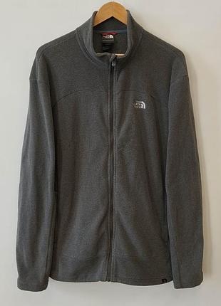 Мужская флисовая кофта/подклад the north face polartec® zip-in fleece (xl)