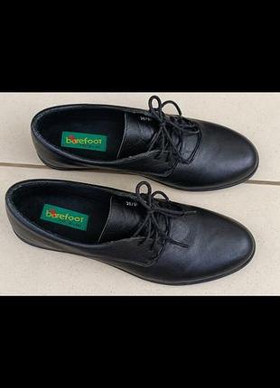 Черевики barefoot чорні, розмір 37,5