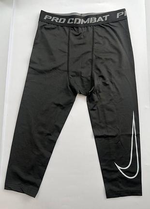 Мужские компрессионные лосины nike pro combat для тренировок