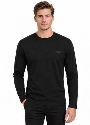 Лонгслив aeronautica militare ac-75-109 black m