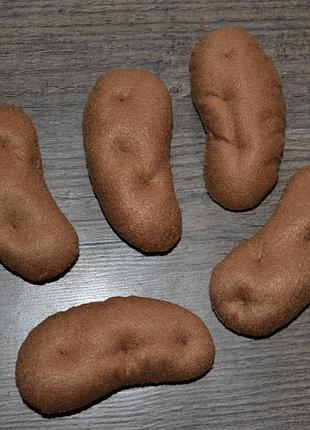 Картофель из фетра, игрушечная еда