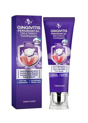 Зубная паста для ухода за деснами и полостью рта с пчелиным ядом (gingivitis periodontal treatment), 100 г