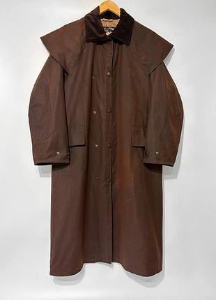 Тренч плащ пальто barbour stockman (s) burberry