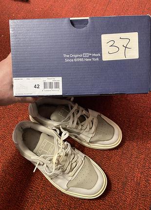 Чоловічі шкіряні снікерси tommy jeans tjm leather cupsole 2.0