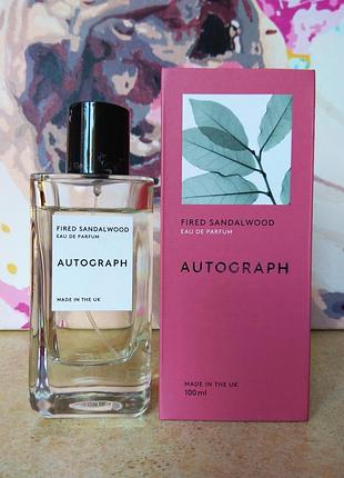 Autograph fired sandalwood m&amp;s парфюмированная вода унисекс 85 мл.