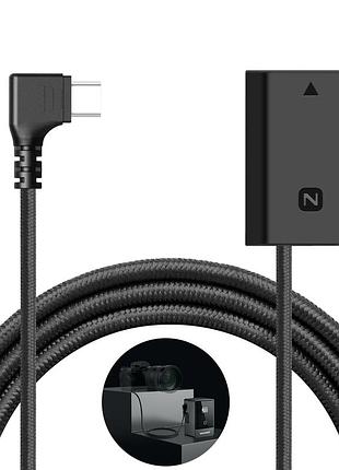 Адаптер живлення neewer tc-fz100 з usb-c для акумулятора np-fz100, вихід 8,2 в для портативного зарядного пристрою