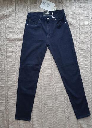 Темно-сині джинси mom's love moschino, 29-й2 фото