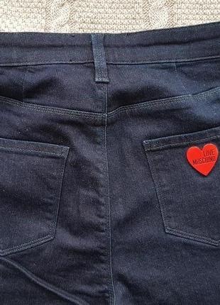 Темно-сині джинси mom's love moschino, 29-й3 фото