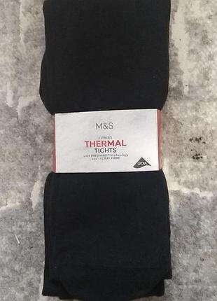 Набор термо колготки колготы m&amp;s маркс спенсер р. 164