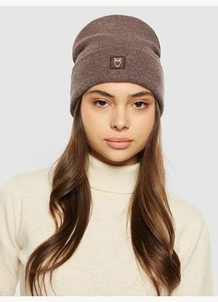 Шапка knowledgecotton apparel унісекс 🦉 100% органічна вовна gots