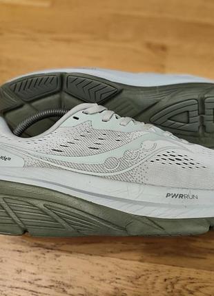 Кросівки saucony guide 18 сірі оливкові 44 розмір 28 см