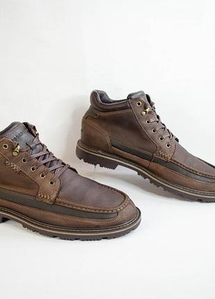 Rockport waterproof mid moc boot чоловічі шкіряні черевики оригінал! розмір 43 28 см