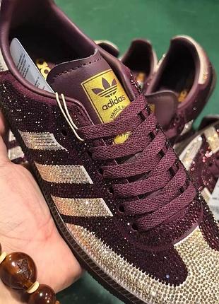 Adidas samba og w "maroon" під замовлення жіночі кросівки