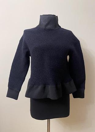 Жіночий короткий светр чорного кольору cos xxs/xs