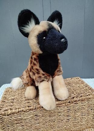 М'яка іграшка zsl london zoo африканський дикий собака реалістична