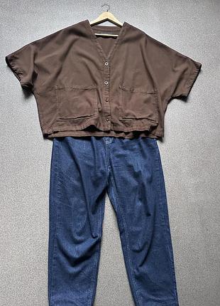 Сорочка, кардиган оверсайз  zara p.xl