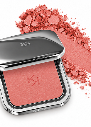 Румяна для лица kiko milano unlimited blush - 04 metallic rosy biscuit (000141-04)