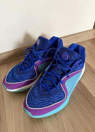 Кросівки спортивні nike kd 16 синьо-фіолетові