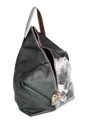 Рюкзак кожа эbarrito handmade in italy
