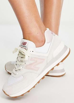 New balance 574  женские спортивные-повседневные кроссовки