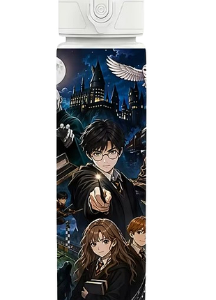 Детская бутылка для воды с трубочкой гарри поттер harry potter 750 мл арт. 05