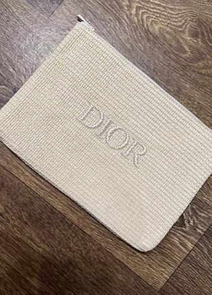 Косметичка dior пляжна сумочка клатч