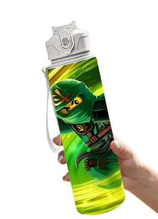 Детская бутылка для воды с трубочкой ниндзяго ниндзяго ninjago 750 мл 00003