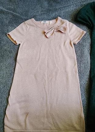 Сукня рожева h&m 6-8р.