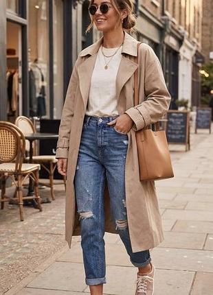 Стильные бежевые ортопедические кеды clarks