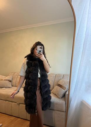 Жилетка з песця