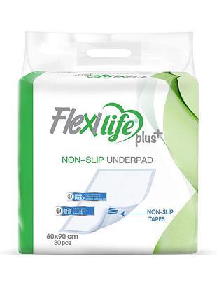 Пеленки flexi life plus одноразовые гигиенические поглощающие 60 х 90 см, 30 шт