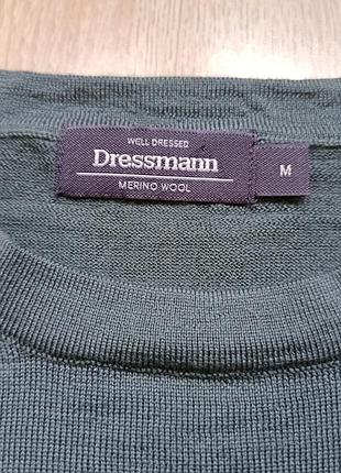 Свитер dressmann (100% шерсть), м 3