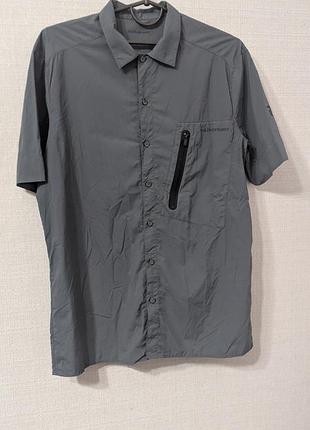 Чоловіча туристична сорочка peak performance m trail shirt, розмір m, made in portugal