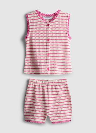 Костюм комплект в смужку primark