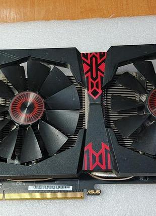 Видеокарта asus pci-ex radeon r9 380 strix 4 гб gddr5 (256 бит) (1010/5700) (2x dvi, hdmi, displayport) (strix-r9380-dc2oc-4gd5-gaming)