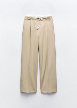 Брюки палаццо zara