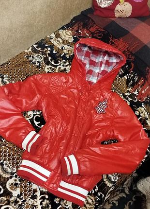 Яскрава куртка-бомбер nike the athletic dept (ретро / y2k)