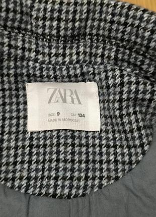 Пальто-пиджак для девочки zara 4