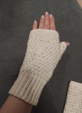 Митенки зимние