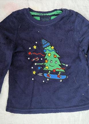Плюшевой реглан primark, р.104 (3-4y)
