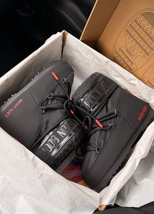 Луноходи/снігоходи moon boot black heart